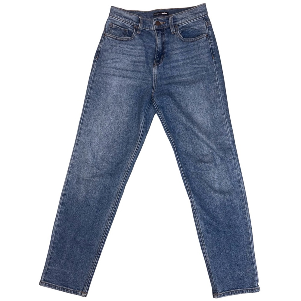 Classic Blue Straight Leg Jeans for Men